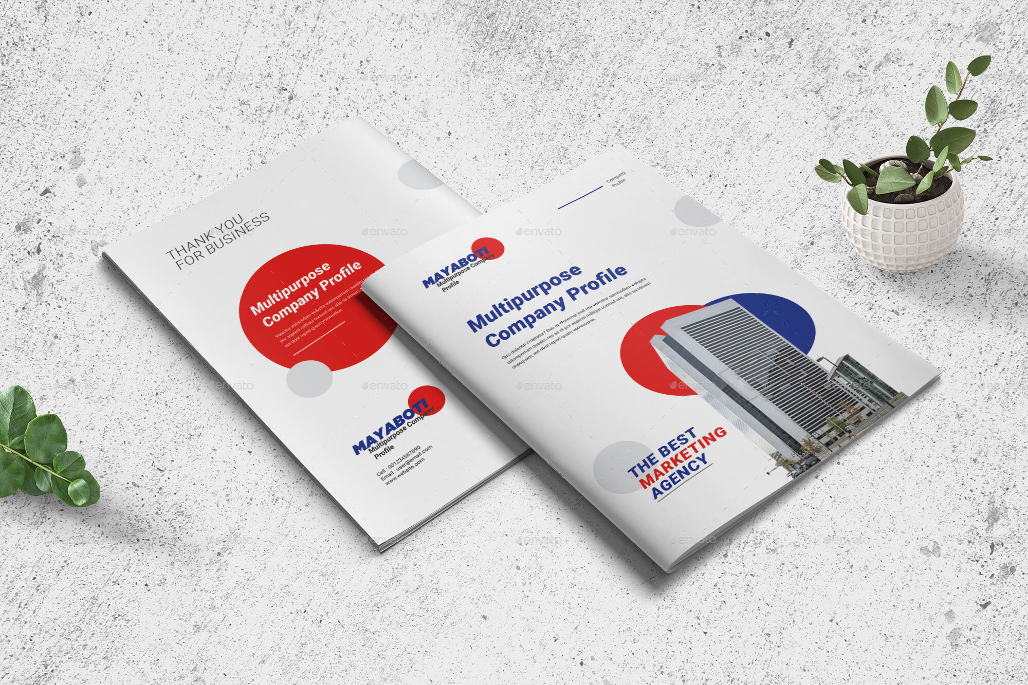 Multipurpose Company Profile Template, Print Templates GraphicRiver